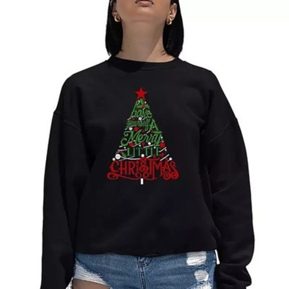 Port & Company Have Yourself A Merry Little Christmas Sweatshirt Women's 3XL